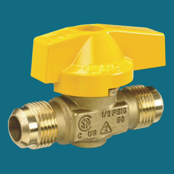 Gas Value Brass